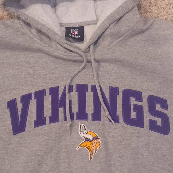 Vintage MN Minnesota Vikings Hoodie - Picture 2 of 2